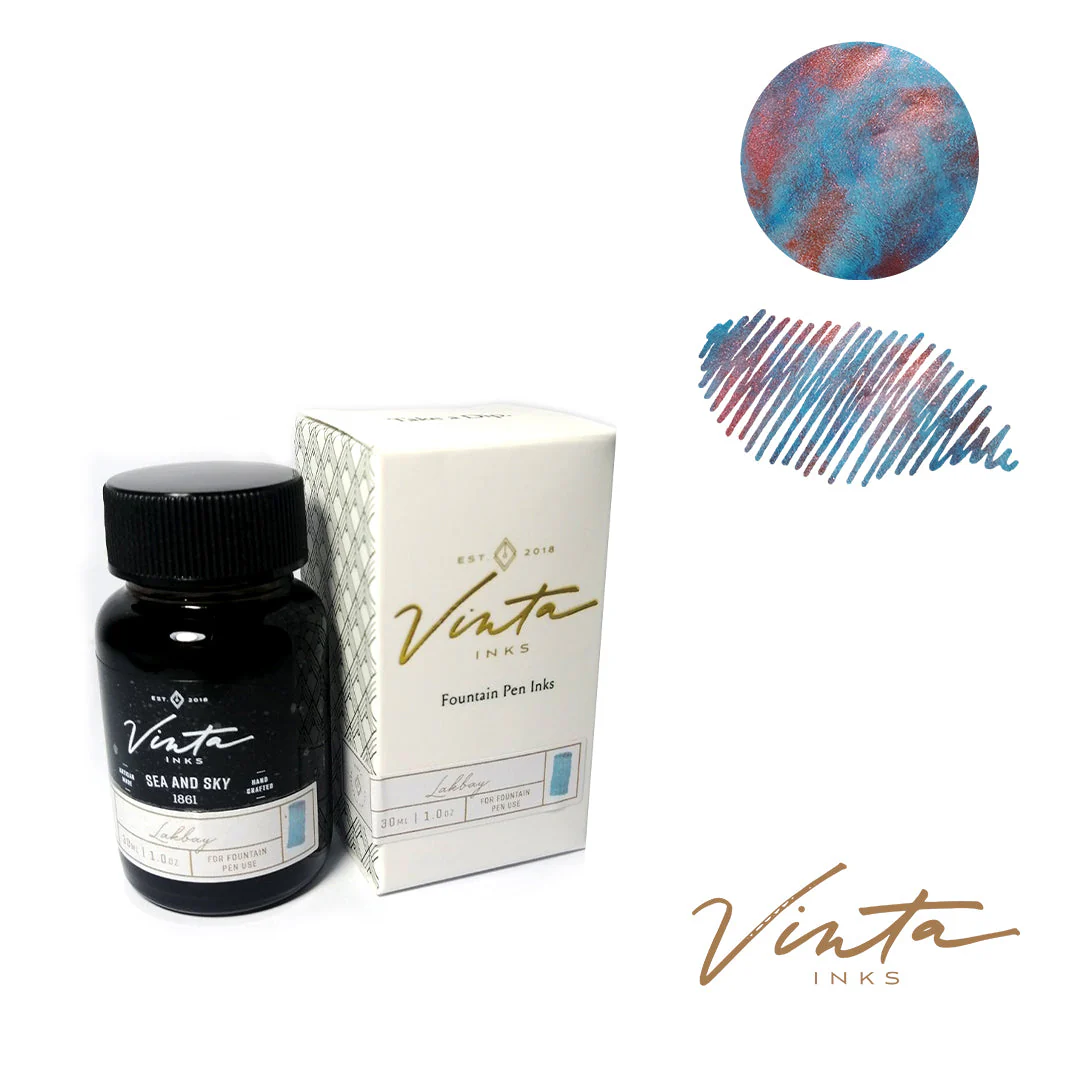 Vinta Sea and Sky (Lakbay 1861) - 30ml Bottled Ink - Image 2