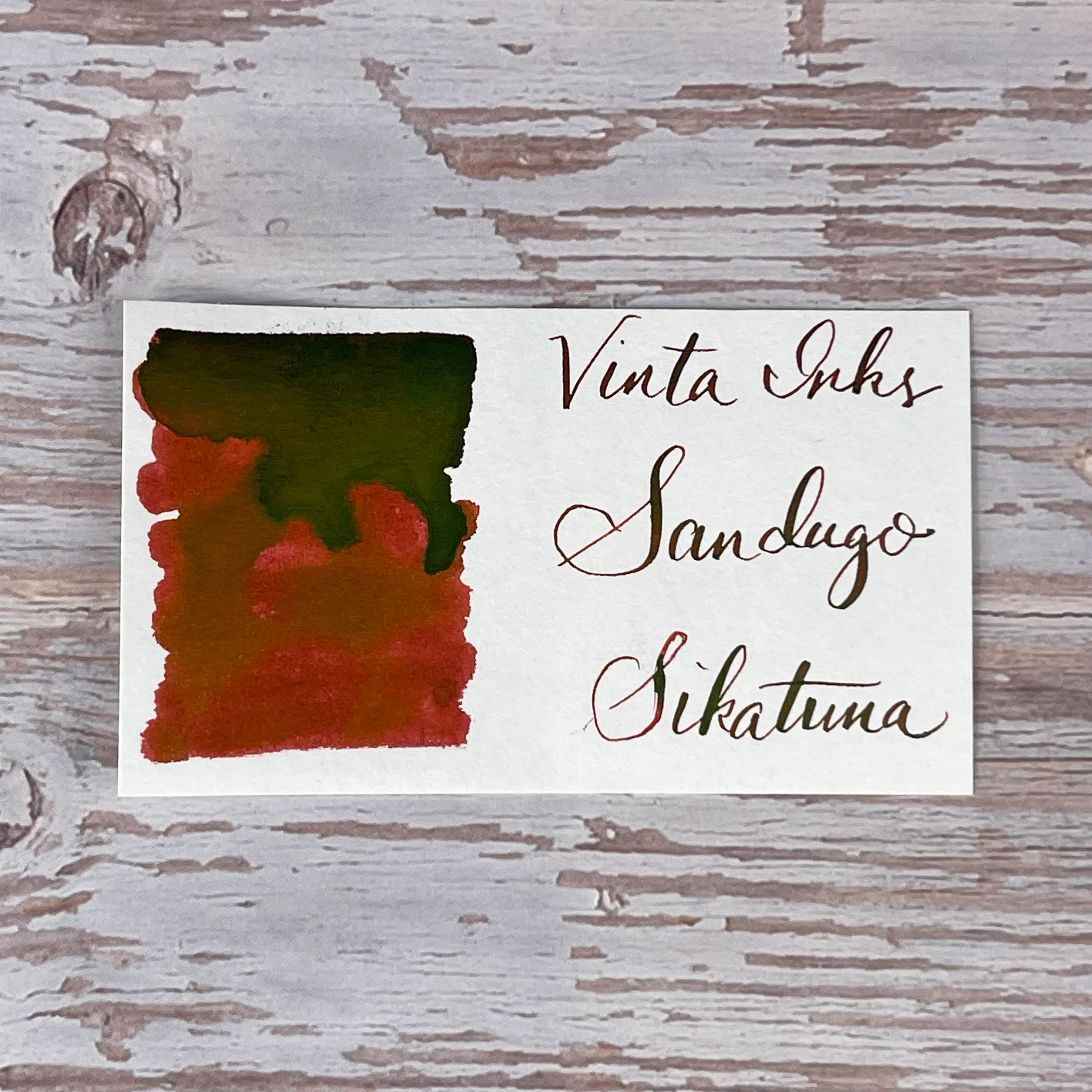 Vinta Sikatuna (Sandugo 1565) - 30ml Bottled Ink