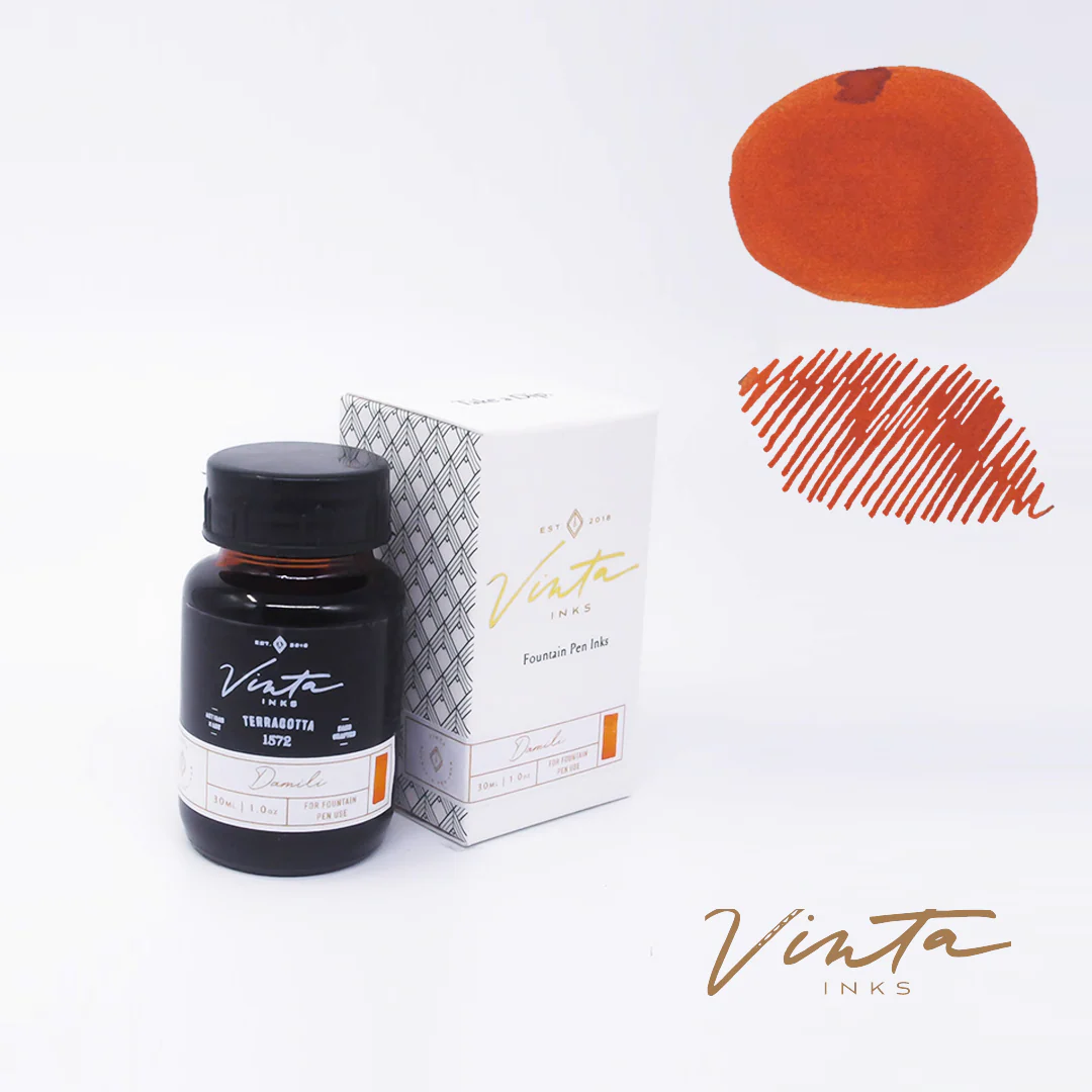 Vinta Terracotta (Damili 1572) - 30ml Bottled Ink - Image 2