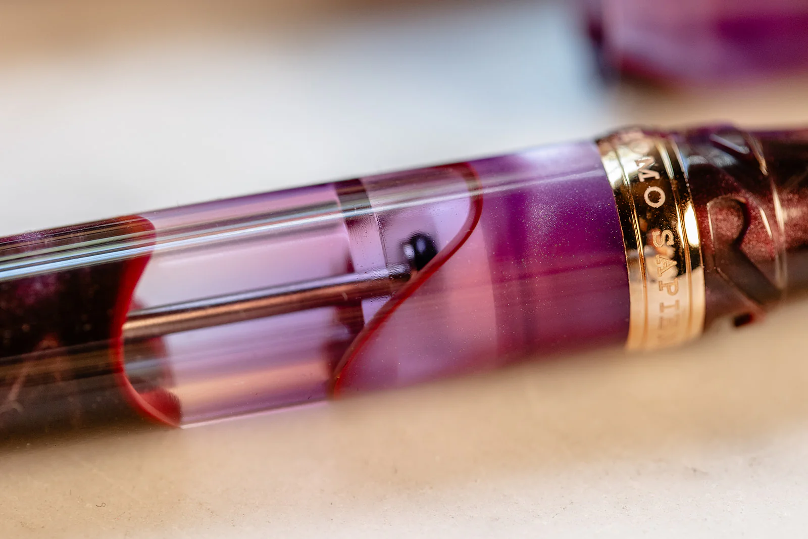 Visconti Homo Sapiens Fountain Pen - Iris Garden (Limited Edition) - Image 10