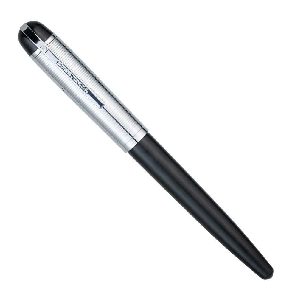 Wahl Eversharp Skyline Fountain Pen - Black w/Silver Trim - Image 2