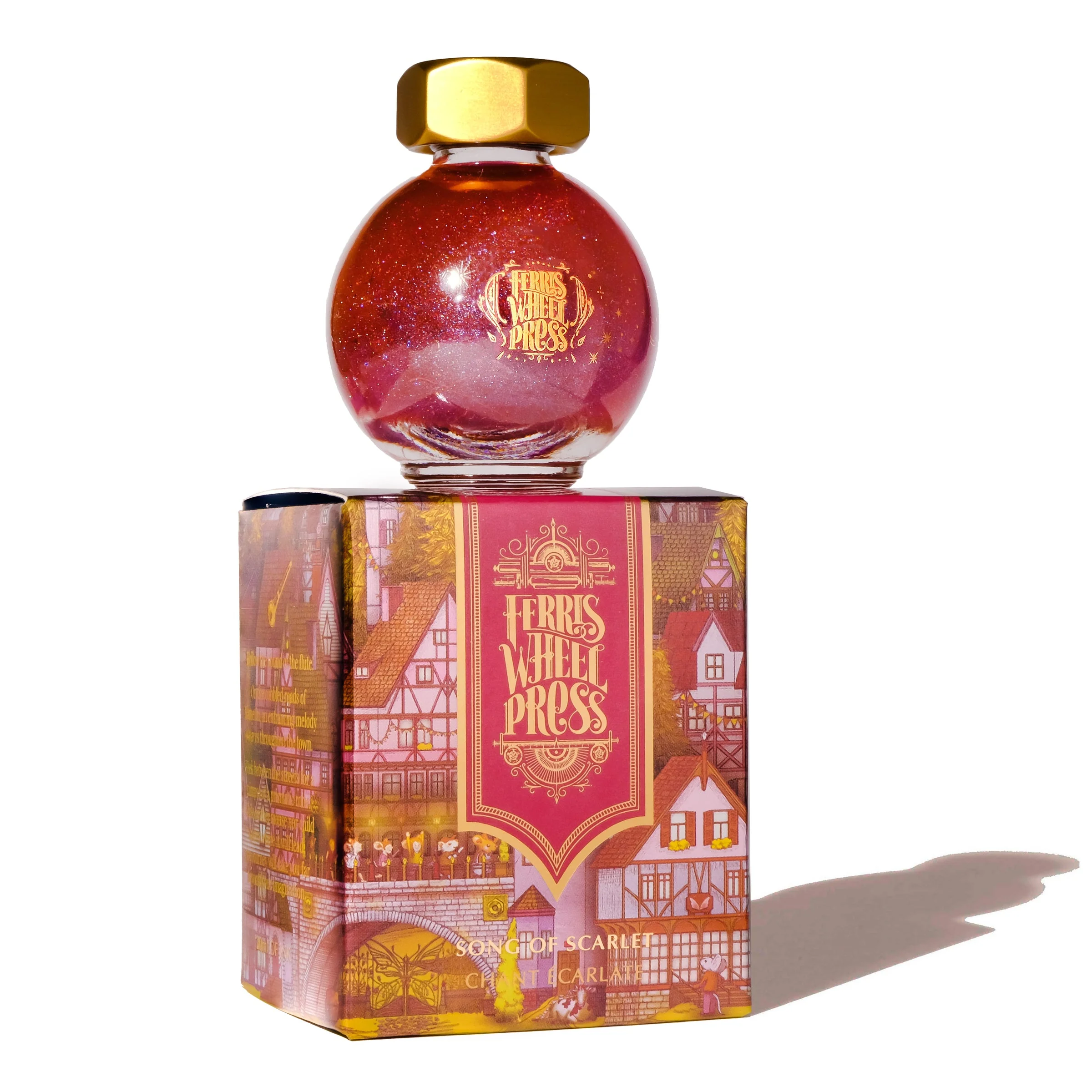 Ferris Wheel Press Song of Scarlet (Special Edition) - 20ml bottled Ink - Image 2