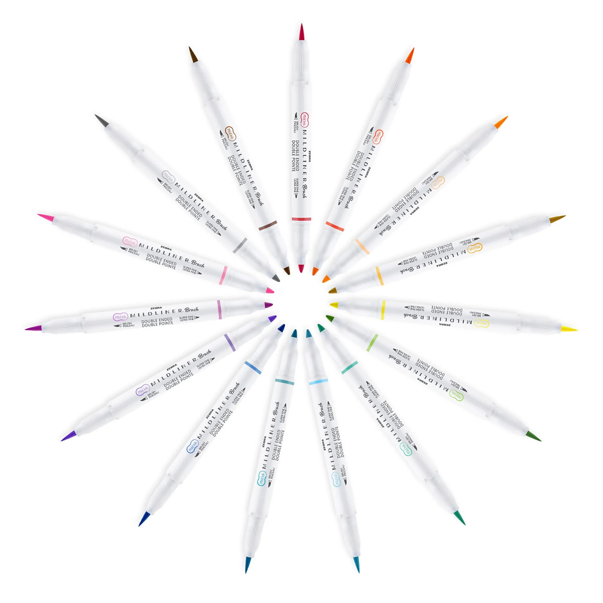 Zebra Mildliner Dual Tip Brush Pen - Image 5