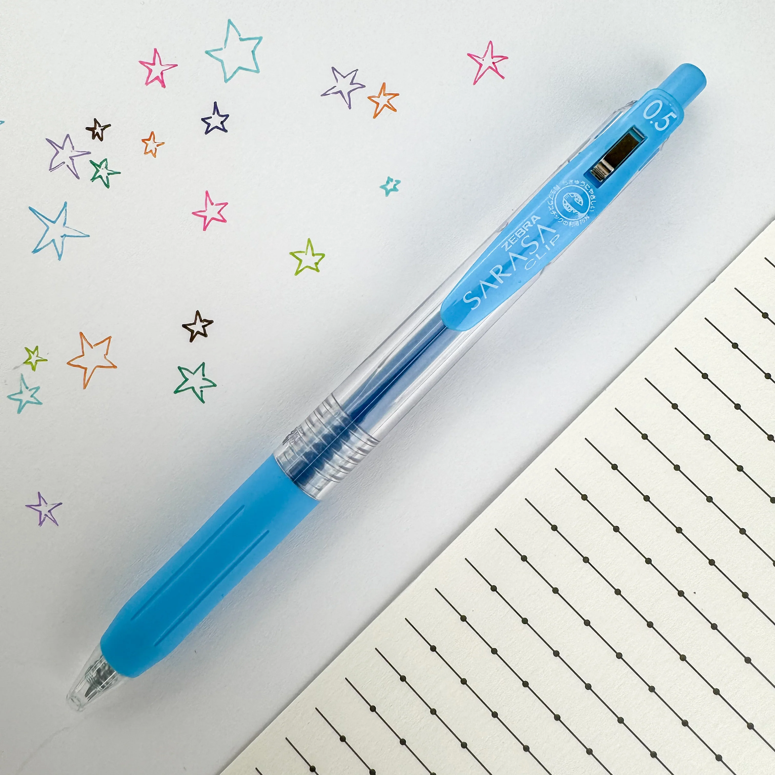 Zebra Sarasa Clip Gel Pen - .5mm - Image 15